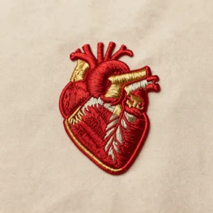 Parche Corazón Anatómicamente Radiante